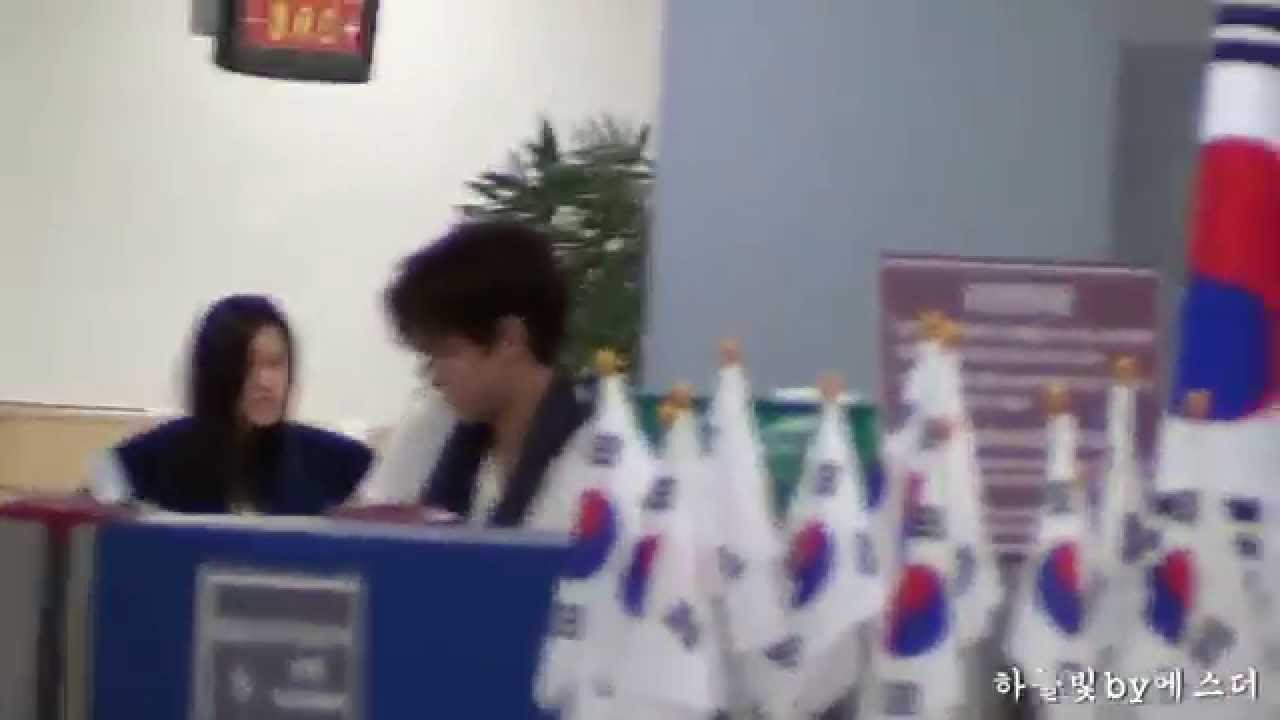 150312 동방신기 TVXQ 최강창민 Changmin 김포공항출국