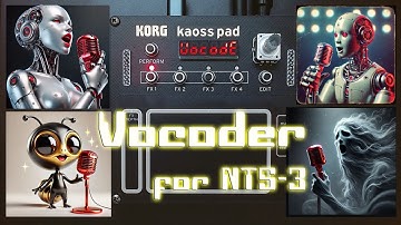Vocoder for KORG NTS-3 kaoss pad