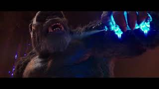 Godzilla Vs Kong 2021 Kong Crushes Plane After Checking For Jia