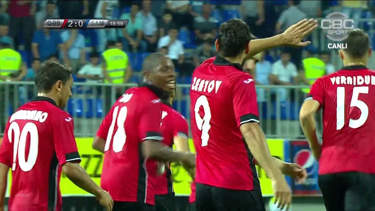Sergei Zenjov goal in Europa League vs Samtredia Georgia, 30.06.2016