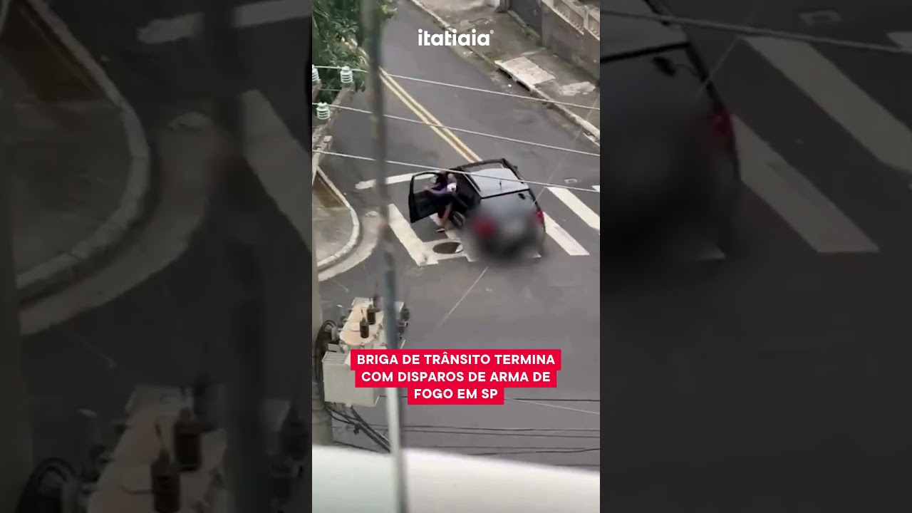 BRIGA DE TRÂNSITO TERMINA COM DISPAROS DE ARMA DE FOGO EM SP