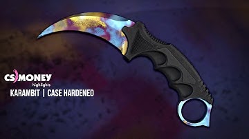 CS:GO | Karambit - Case Hardened