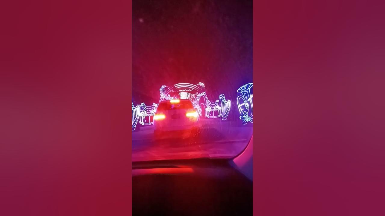 Las vegas Christmas Light show part 2 YouTube