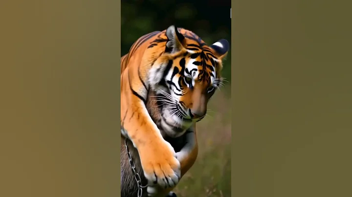 Tiger ND goat love #aiart #aivideo