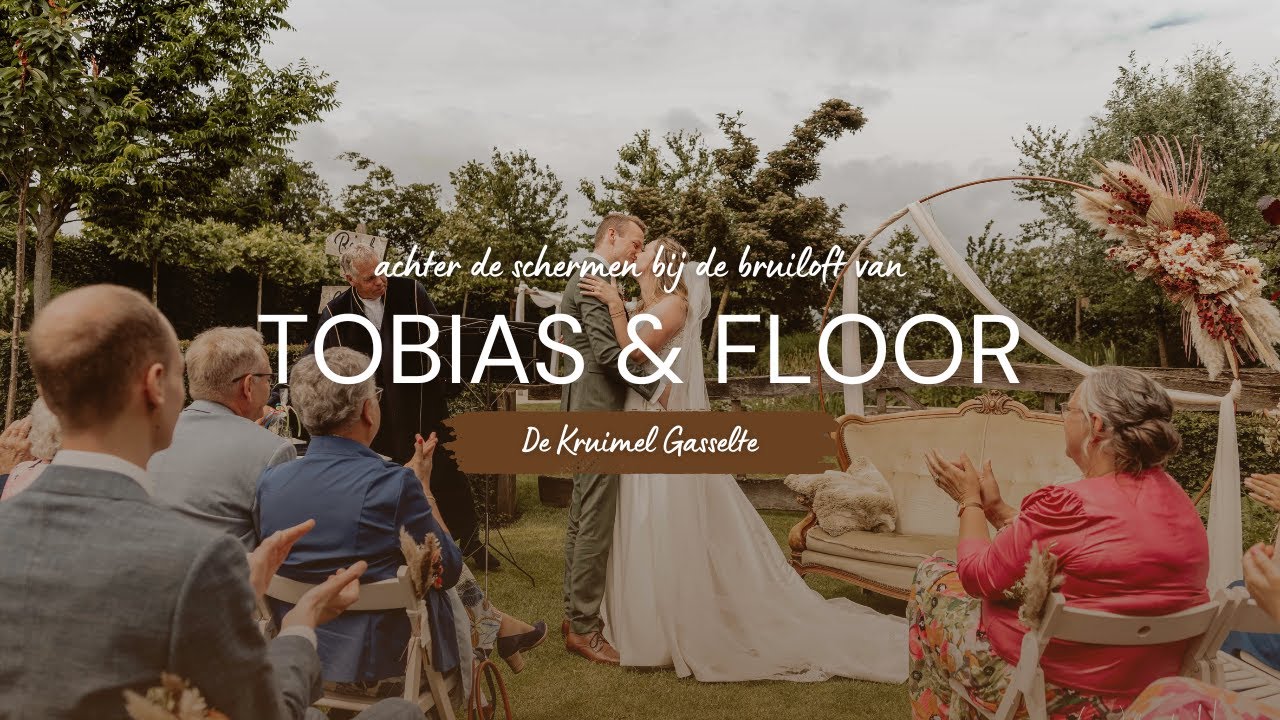 EEN MAGISCHE BRUILOFT bij de Kruimel in Gasselte– Kijk mee achter de schermen!