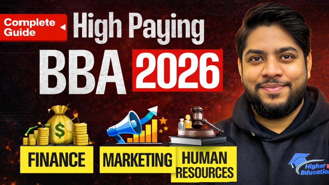 5 Best High Paying Jobs After BBA 2026 | Skills Based Roles, Salary ...