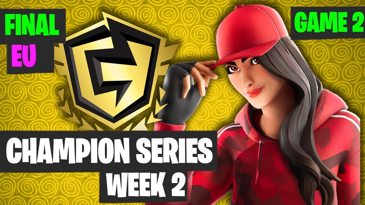 Fortnite FNCS Week 2 DUO EU FINAL Game 2 Highlights - Fortnite Champion Series