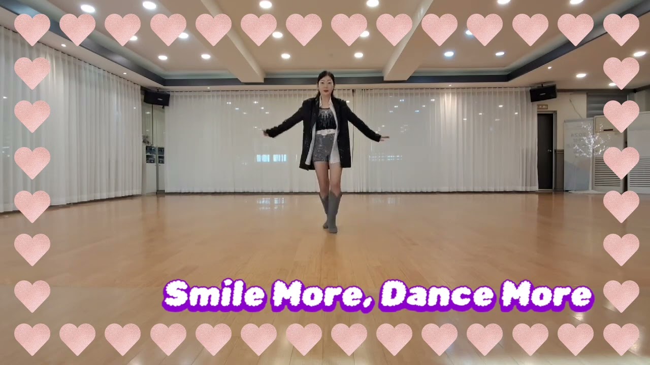 Smile More, Dance More line Dance  // Improver  // November 2025