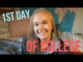 FIRST DAY OF COLLEGE GRWM + VLOG