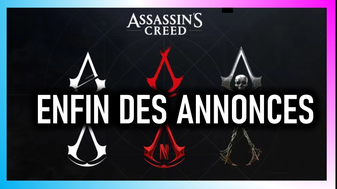 🔥 ASSASSIN'S CREED : UBISOFT CONFIRME 7 PROJETS EN DÉVELOPPEMENT