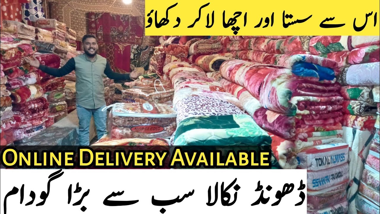 Big Wholesaler Godown Wholesale Blanket Market For Home Use