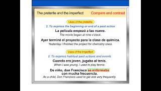 3.3 01 The preterite and the imperfect