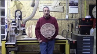 Brief video about free CNC Military Cribbage boards programs we