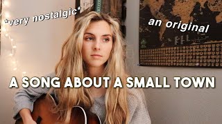 Video thumbnail of "this is a song about a small town (original by Taylor Webb)"