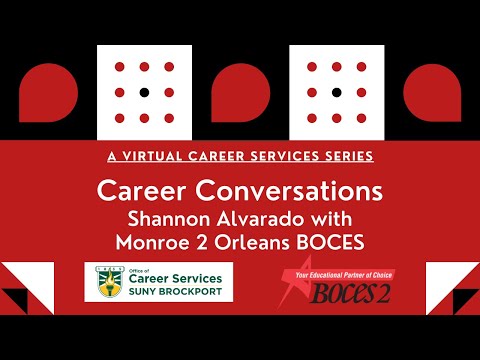 Career Conversation with Monroe 2 Orleans BOCES