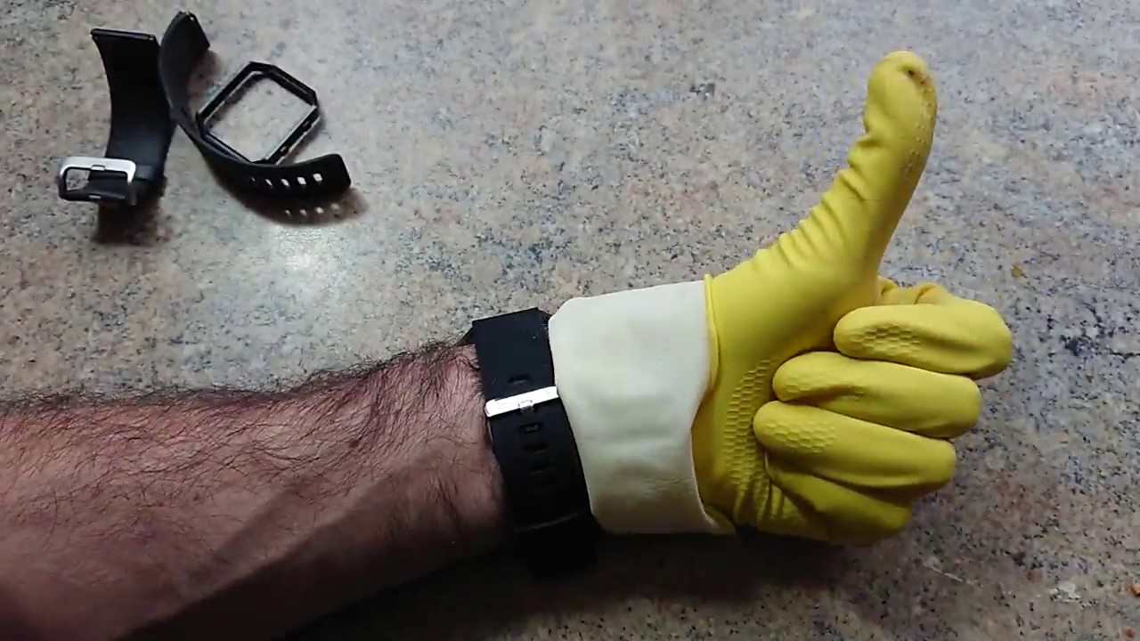 ⏩ Unwrap & Replace FitBit Blaze Black Rubber Strap 💓 #speedASMR 3D Audio asmr video cosa sono