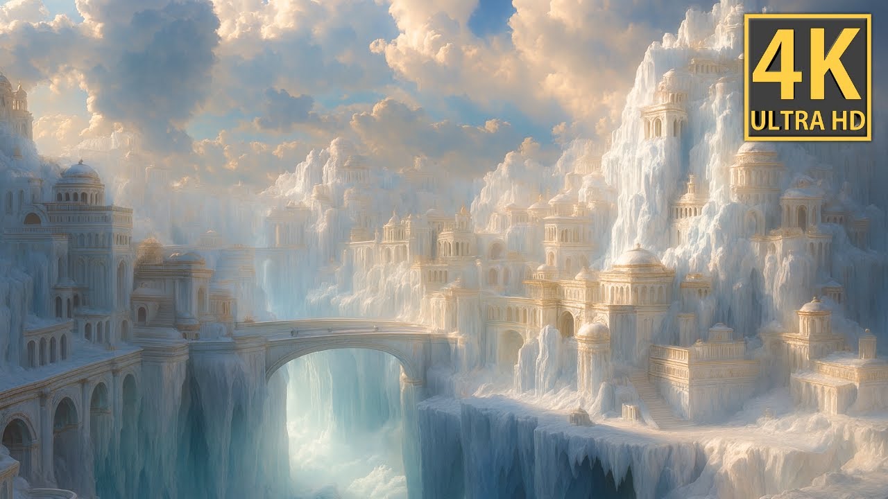 A Walk Through Eternal Palaces - 4K Fantasy Architecture, Dream Worlds & Epic Music