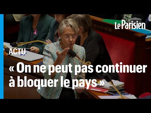Elisabeth Borne sur la requisition du personnel
