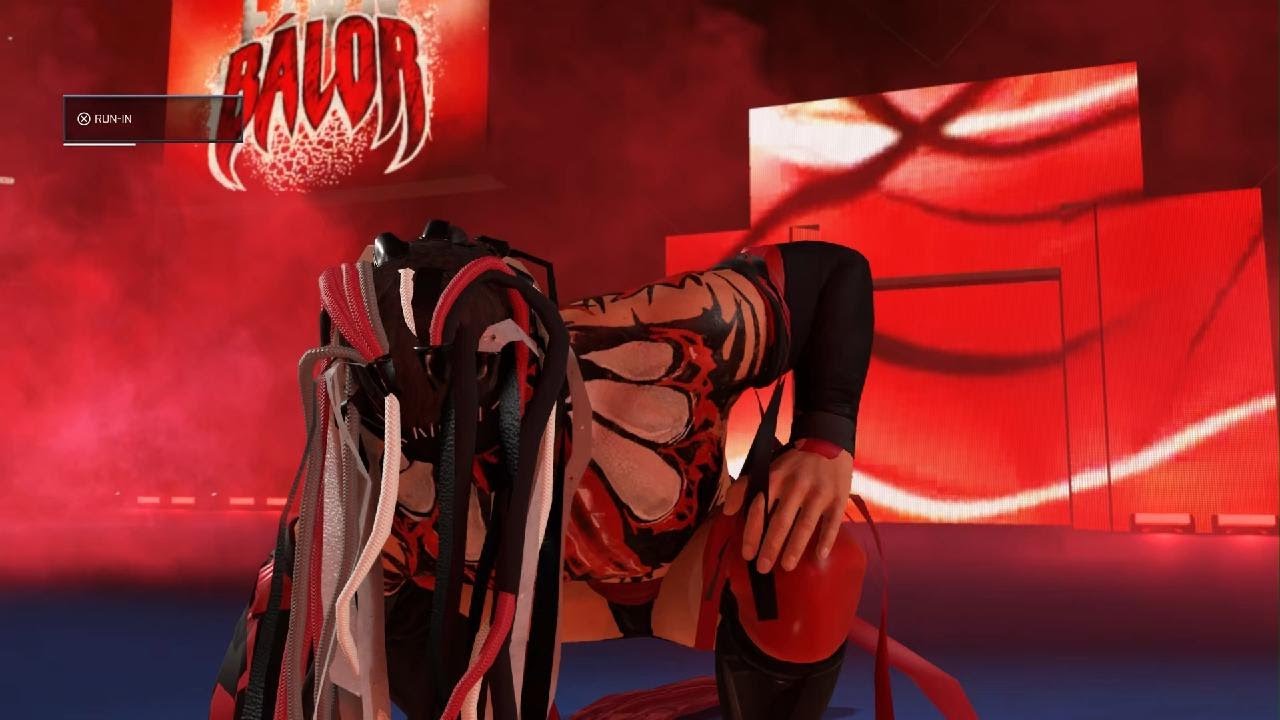 WWE 2K25 Roman Reigns VS Demon FInn Balor World heavyweight championship match