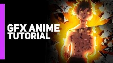 Tutorial gfx anime brush style on phone | photoshop touch mobile