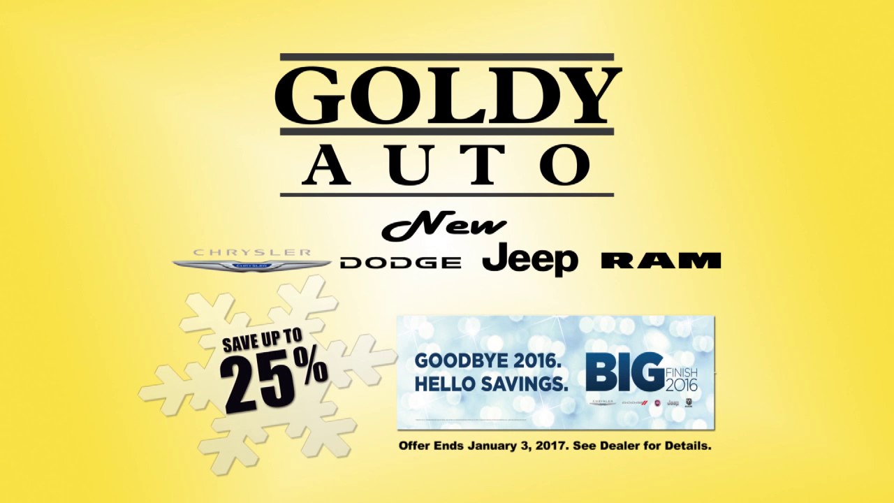 2016 Big Finish Sales Event