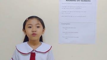 rounding off numbers. round to the nearest tens, hundreds, and thousands Math Performance Task