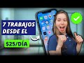 Desde el celular 7 opciones de Trabajos Online en 2026