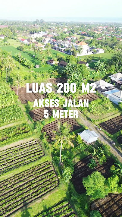 Tanah Kavling Luas 2 Are Sambangan