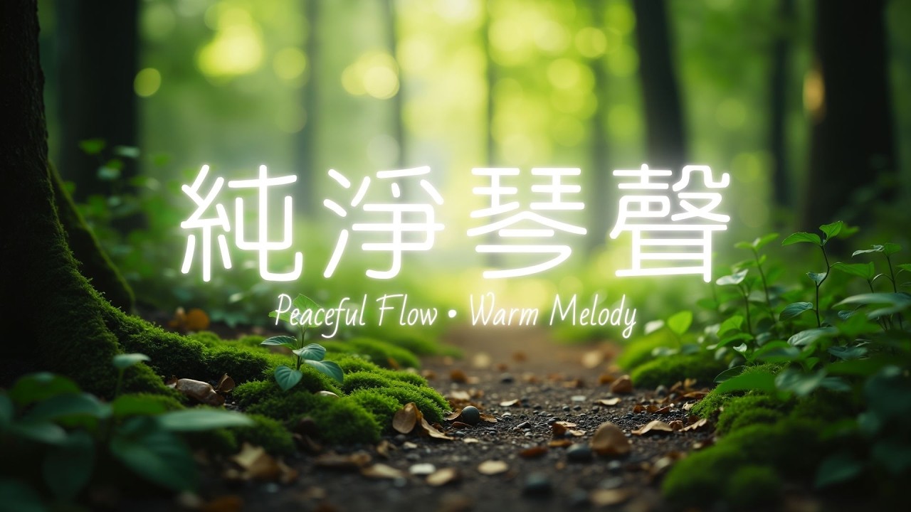 【深度平靜】焦慮退場，心慢慢放鬆的療癒鋼琴 🌿 翡翠森林｜深層放鬆、助眠陪伴、冥想舒壓、情緒安撫