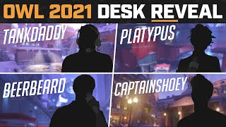 "Get him daddy" 😳 — 2021 Overwatch League Desk Team Reveal!