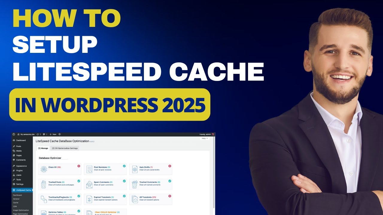 Litespeed Cache Tutorial 2025 | Wordpress Caching Plugin - YouTube