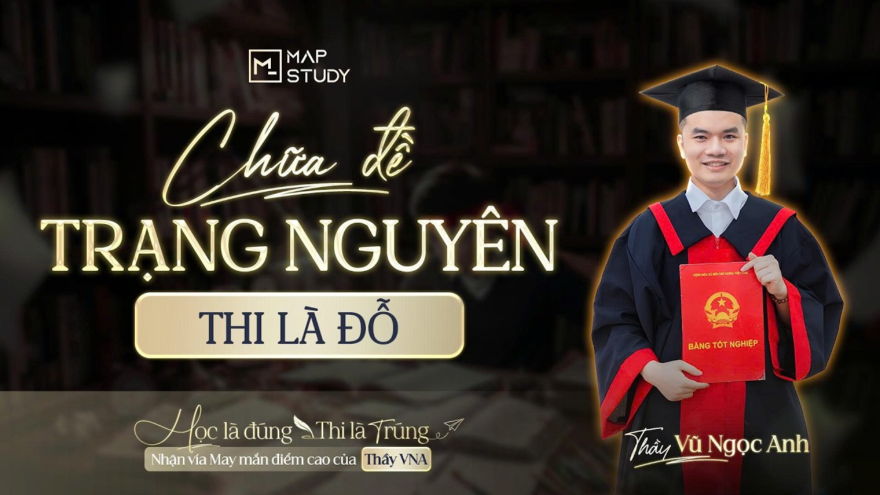 [Vật Lí 12] Chữa Đề Trạng Nguyên - Thi Là Đỗ | Thầy VNA