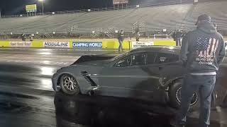 Shakedown Run Grey Corvette