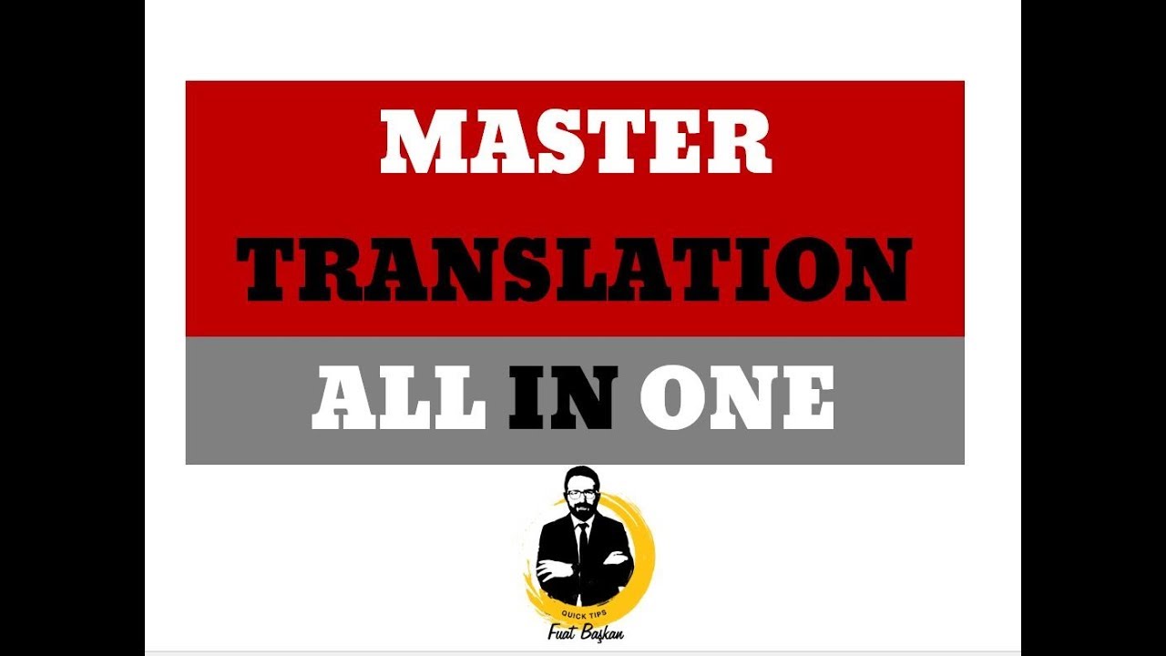 6 Contrast conjunction master translation - YouTube