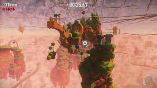 Sonic Frontiers: Cyberspace 4-5 00:53.89 (Spindash, Jump Deceleration 0)