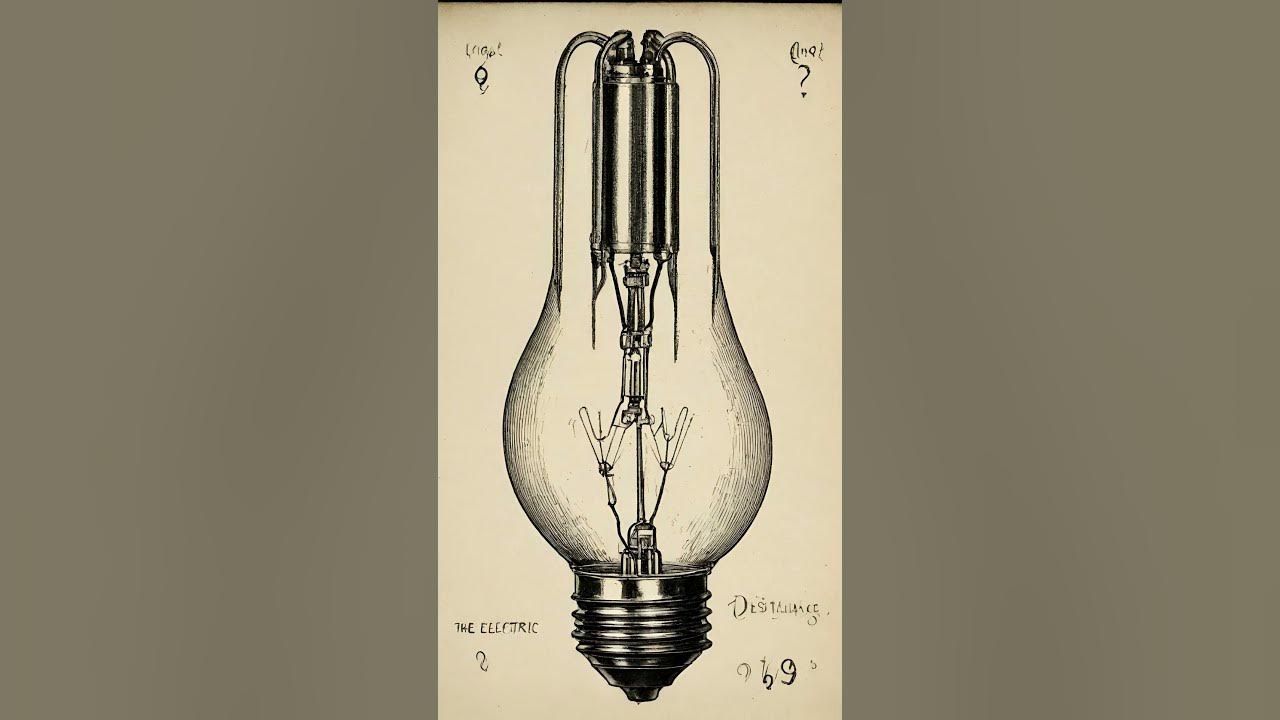 Discovering Brilliance The First Electric Light Bulb by Edison in 1879