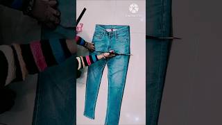 पुराने जींस का डिजाइनर बेडशीट 🥰 #designerbedsheet #designerdoormat #mat #carpet