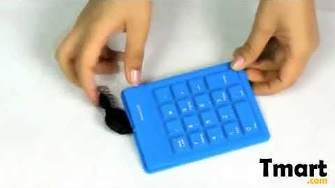 4.98 USB Mini Numeric Keypad for Laptop PC Blue-CE006BU