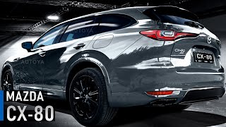 New 2025 Mazda Cx-80 - Next Three-Row Suv From Mazda But Smaller Than Cx-90