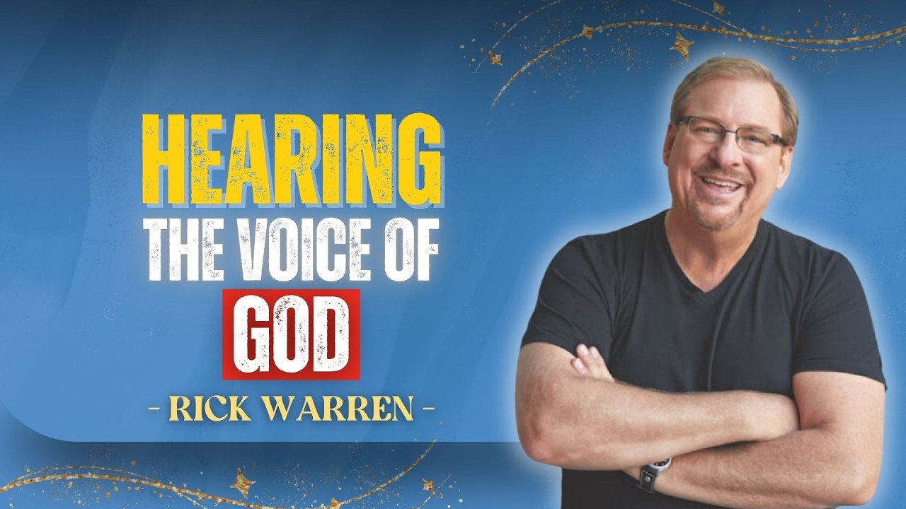 HEARING THE VOICE OF GOD | PASTOR RICK'S DAILY HOPE