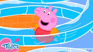 the super fast waterslide peppa pig tales