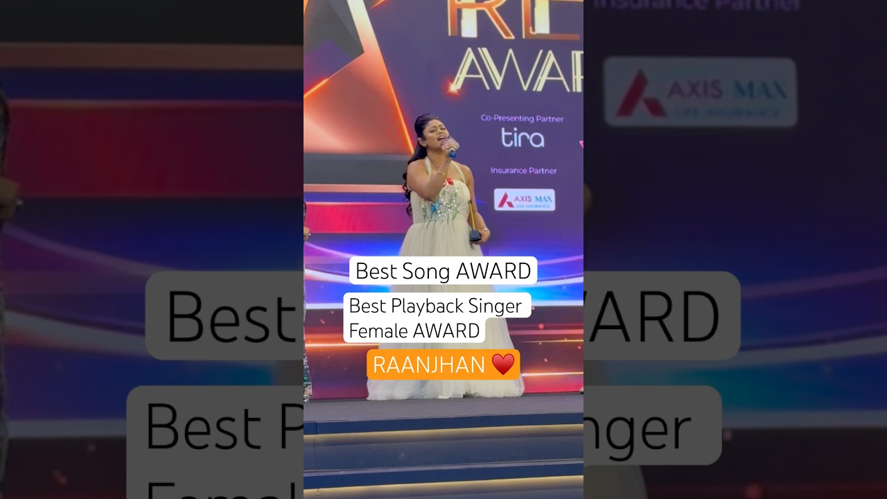 Raanjhan Wins Best Playback Singer Female -Parampara Tandon | News18 Award
