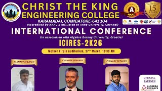 3rd International Conference On Innovative Research in Engineering Science (ICIRES-2026)