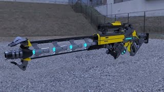 Cinema 4D | Speed Model Sci-Fi Gun 7
