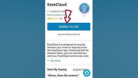 JAIOT poe camera how to connect to Alexa