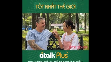 Review Máy Phiên Dịch Atalk Plus+ [16GB] Giao Tiếp Tiếng Anh Với Du Khách Nước Ngoài Ở Công Viên