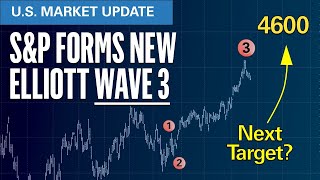 S&amp;P Forms NEW Elliott Wave 3 ... Next Target 4600? | S&amp;P500 VIX Elliott Wave U.S. Market Update