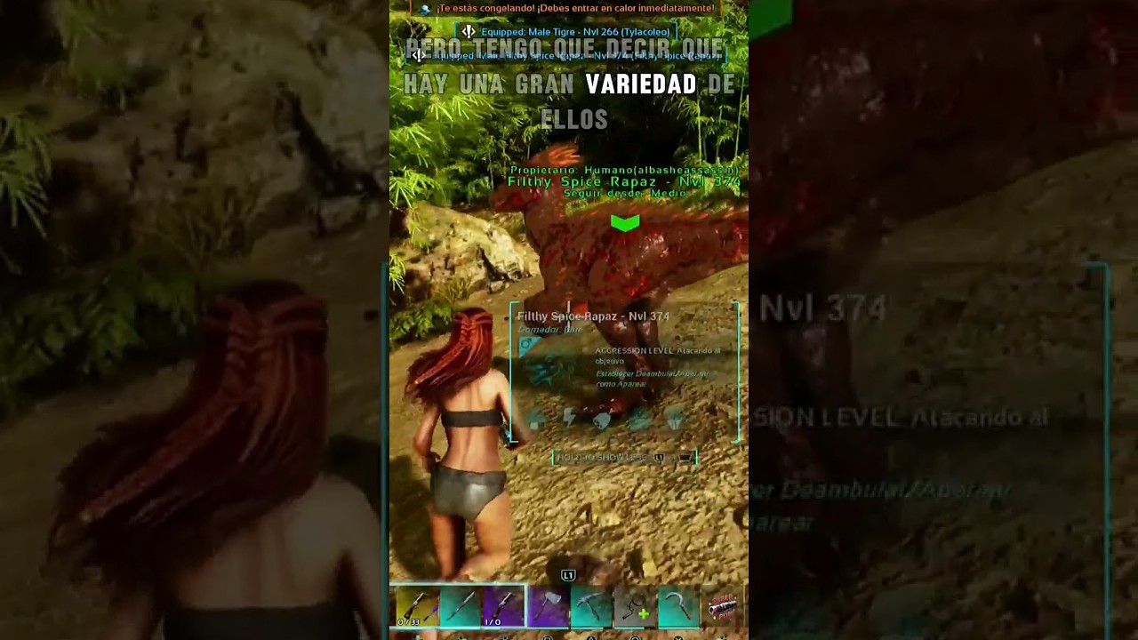 Sabías qué en ARK Survival Ascended hay dinos SHINY✨MOD 