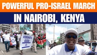 Kenya Holds Massive Pro-Israel March on October 7 Anniversary | Nairobi Protest for Israel | News9
