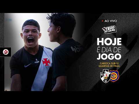 Vasco x Madureira nas Quartas de Final da Taça Guanabara Sub-15